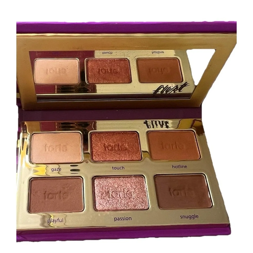 TARTE Tartelette Flirt 6 Eyeshadows Palette Amazonian Clay USA New‎ no box